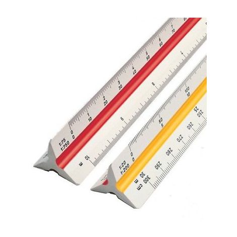 Skalówka Linijka rOtring plastikowa 30cm, 1:10 - 1:500 - 2